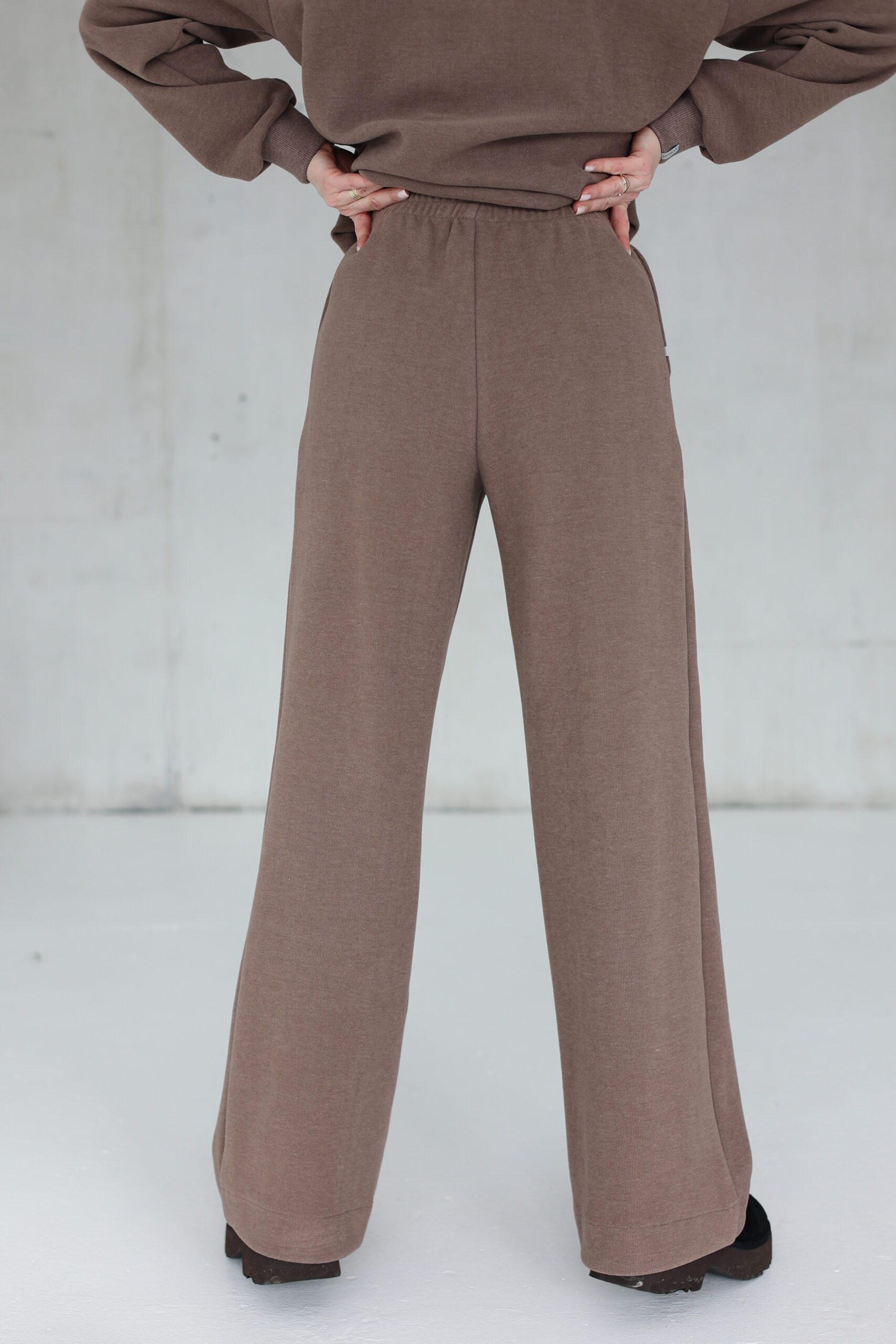 PEACH EFFECT. Moteriškos KAKAVOS kelnės - Image 3