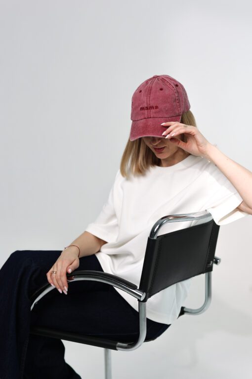 Kepurė RAUDONA mama - Image 3
