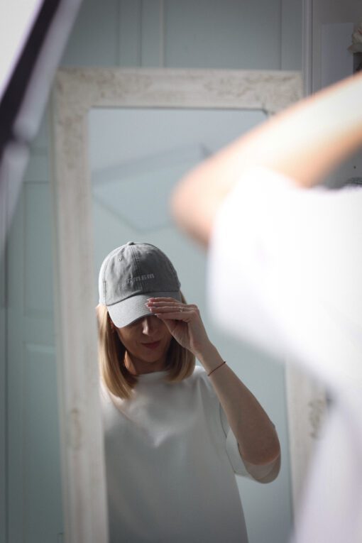 Kepurė ŠVIESIAI PILKA mama - Image 4