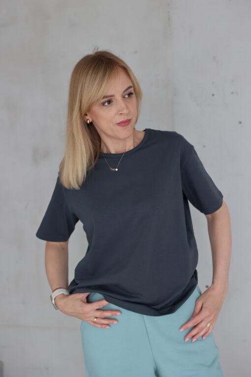 Moteriški marškinėliai GREY - Image 3
