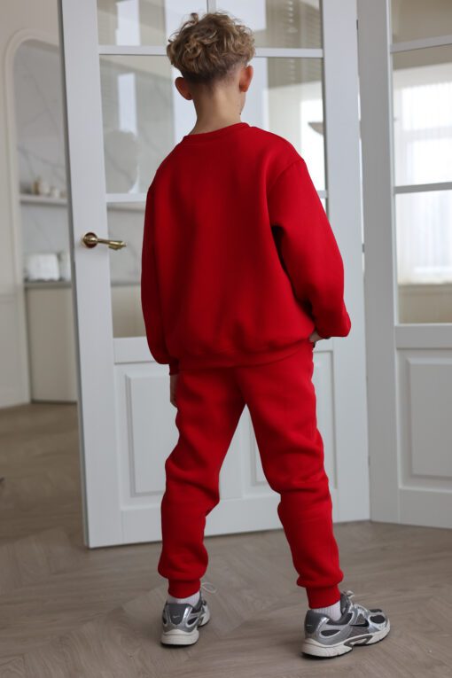 Alternative view of Vaikiškos RAUDONOS kelnės