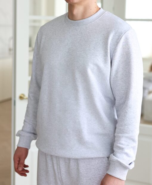 Vyriškas MELANŽINIS PILKAS džemperis