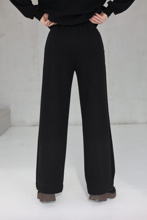 PEACH EFFECT. Moteriškos JUODOS kelnės