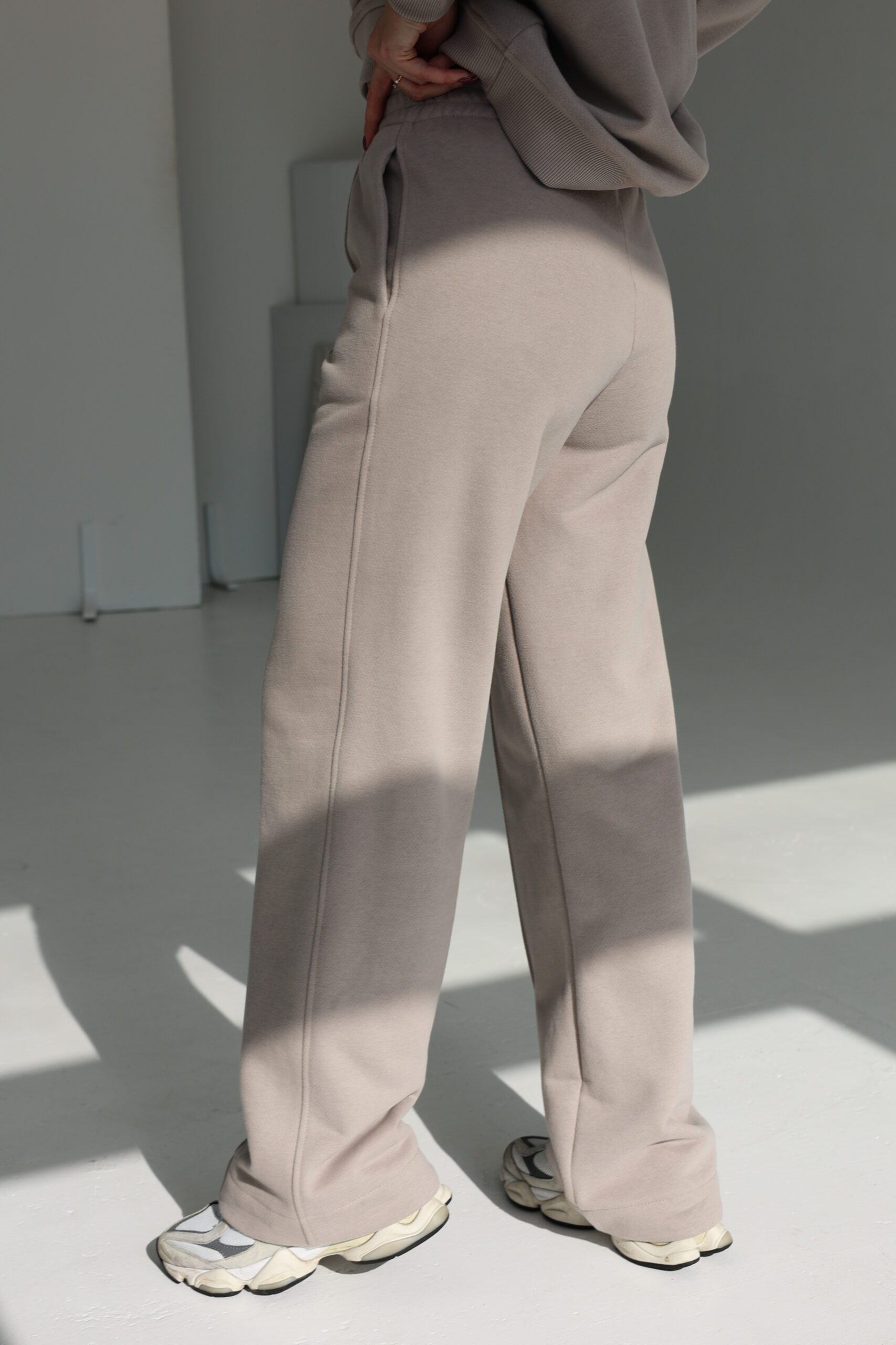 PEACH EFFECT. Moteriškos NUDE kelnės su kanteliu - Image 2